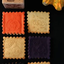 Tampon à biscuits Halloween et emporte pièce