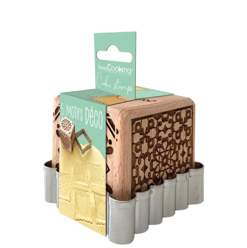 Tampon à biscuits Love et emporte pièce