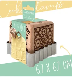 Tampon à biscuits Love et emporte pièce