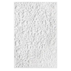 Tapis à empreinte en silicone pour décor de bûche