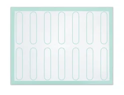 Tapis silicone en fibre de verre choux/éclair/macaron