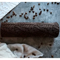 Tapis silicone pour décoration bûche en empreinte 3D Noël