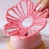 Tapis silicone pour tuiles à motifs fleurs