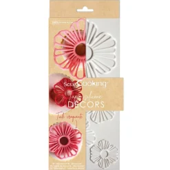 Tapis silicone pour tuiles à motifs fleurs